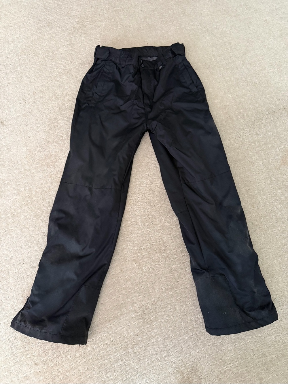 Kid’s (Girls) Black Waterproof Snowboard / Ski Pants